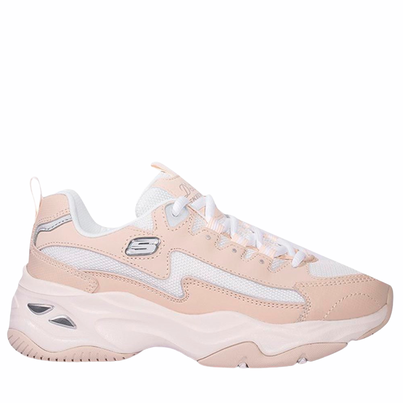 

Кроссовки женские Skechers 149491-NAT бежевые 38.5 EU, 149491-NAT