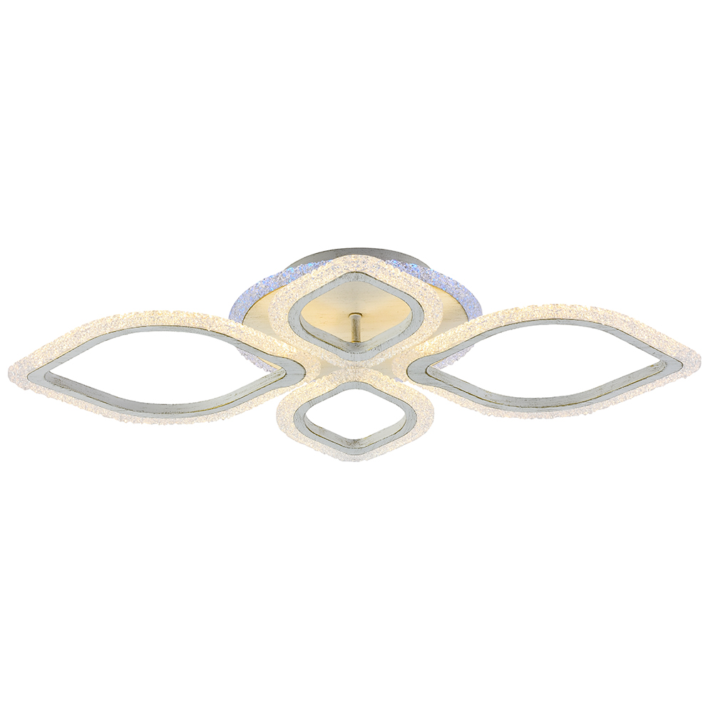 фото Светодиодная люстра profit light 8018/2+2 pgd 76w+7w rgb
