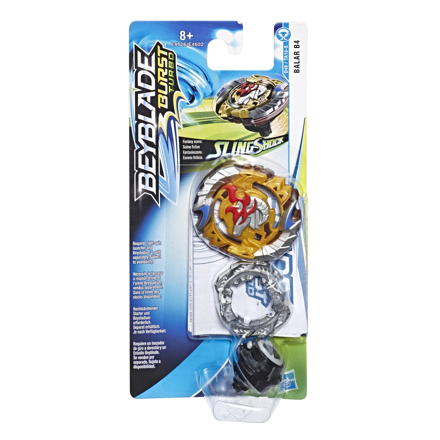 фото Волчок hasbro beyblade слингшок balar b4