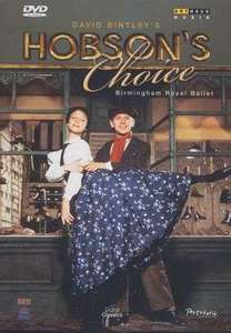 

BINTLEY, David: Hobson's Choice (Birmingham Royal Ballet, 1992)., 1 DVD