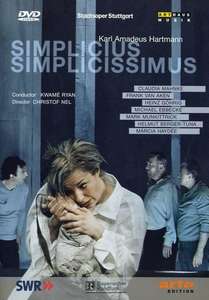 

HARTMANN, K.A.: Simplicius Simplicissimus (Staatsoper Stuttgart, 2005). Claudia Mahnke., 1 DVD