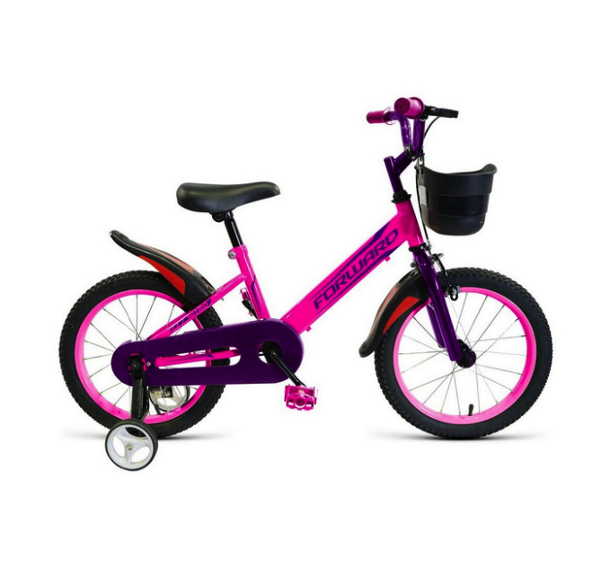 фото Велосипед 16 forward nitro 2022 розовый