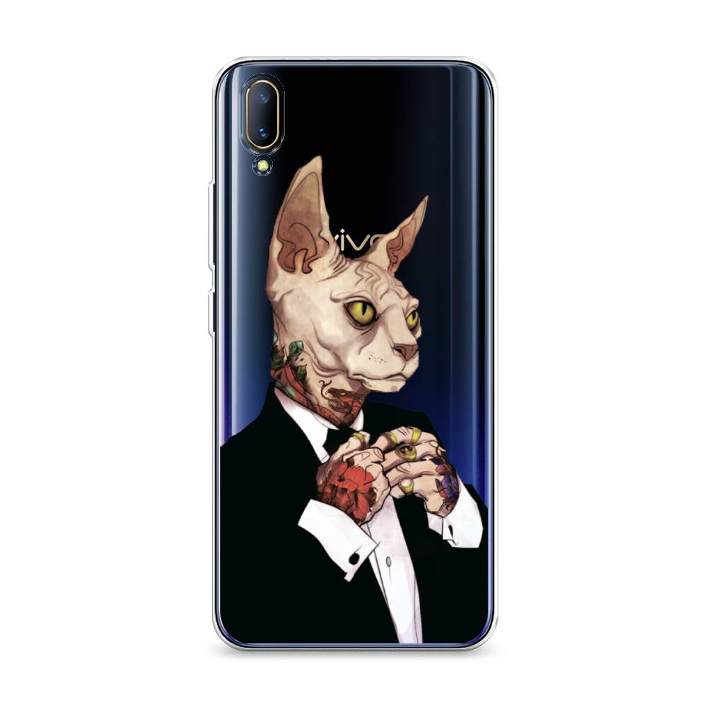 

Чехол Awog на Vivo V11/V11 Pro "Татуированный сфинкс", Разноцветный, 260850-7