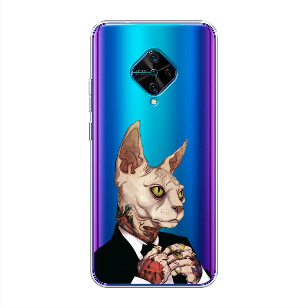

Чехол Awog на Vivo V17/Y9s "Татуированный сфинкс", Разноцветный, 261550-7