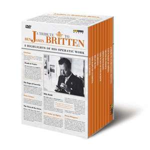 

BRITTEN: Tribute to Benjamin Britten., 8 DVD