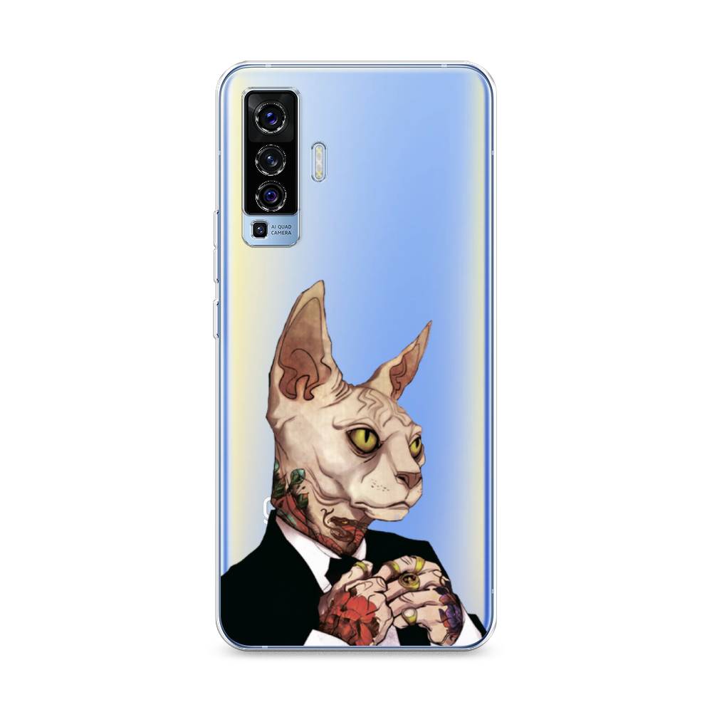 

Чехол Awog на Vivo X50 "Татуированный сфинкс", Разноцветный, 262250-7