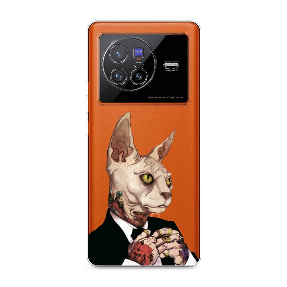 

Чехол Awog на Vivo X80 "Татуированный сфинкс", Разноцветный, 266550-7