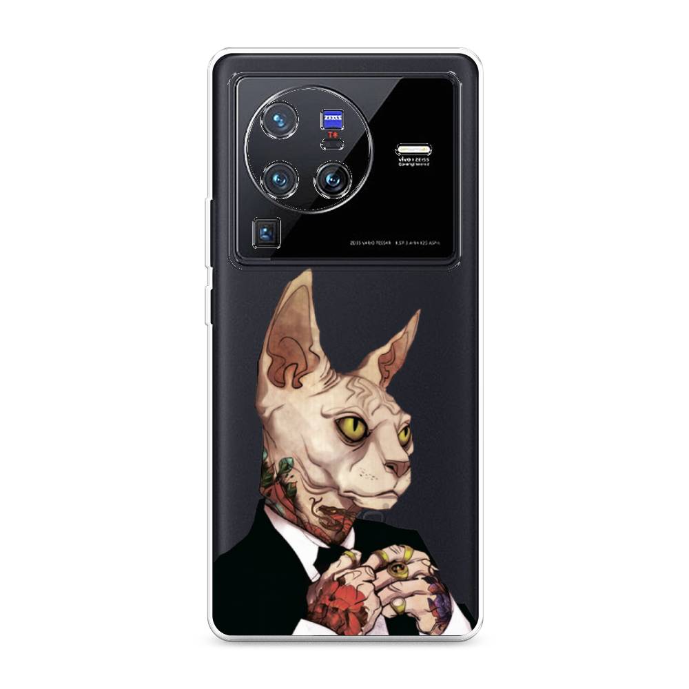 

Чехол Awog на Vivo X80 Pro "Татуированный сфинкс", Разноцветный, 266650-7