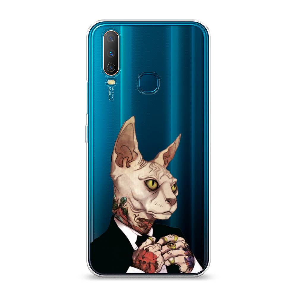 

Чехол Awog на Vivo Y12/Y17 "Татуированный сфинкс", Разноцветный, 261850-7