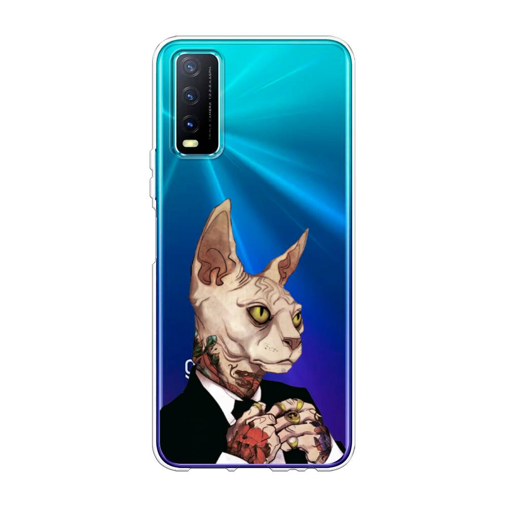 

Чехол Awog на Vivo Y20 "Татуированный сфинкс", Разноцветный, 263650-7