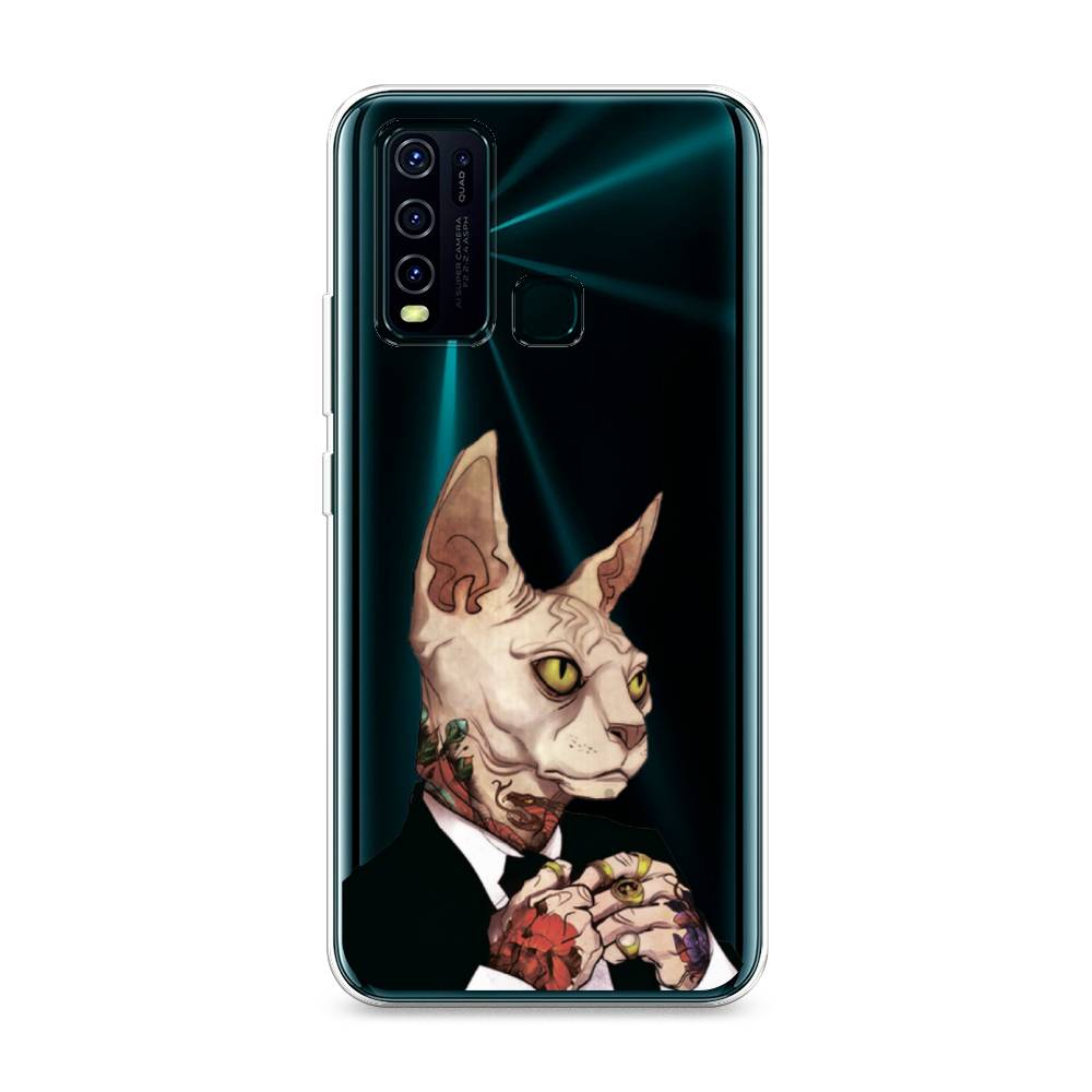 

Чехол Awog на Vivo Y30/Y50 "Татуированный сфинкс", Разноцветный, 263150-7