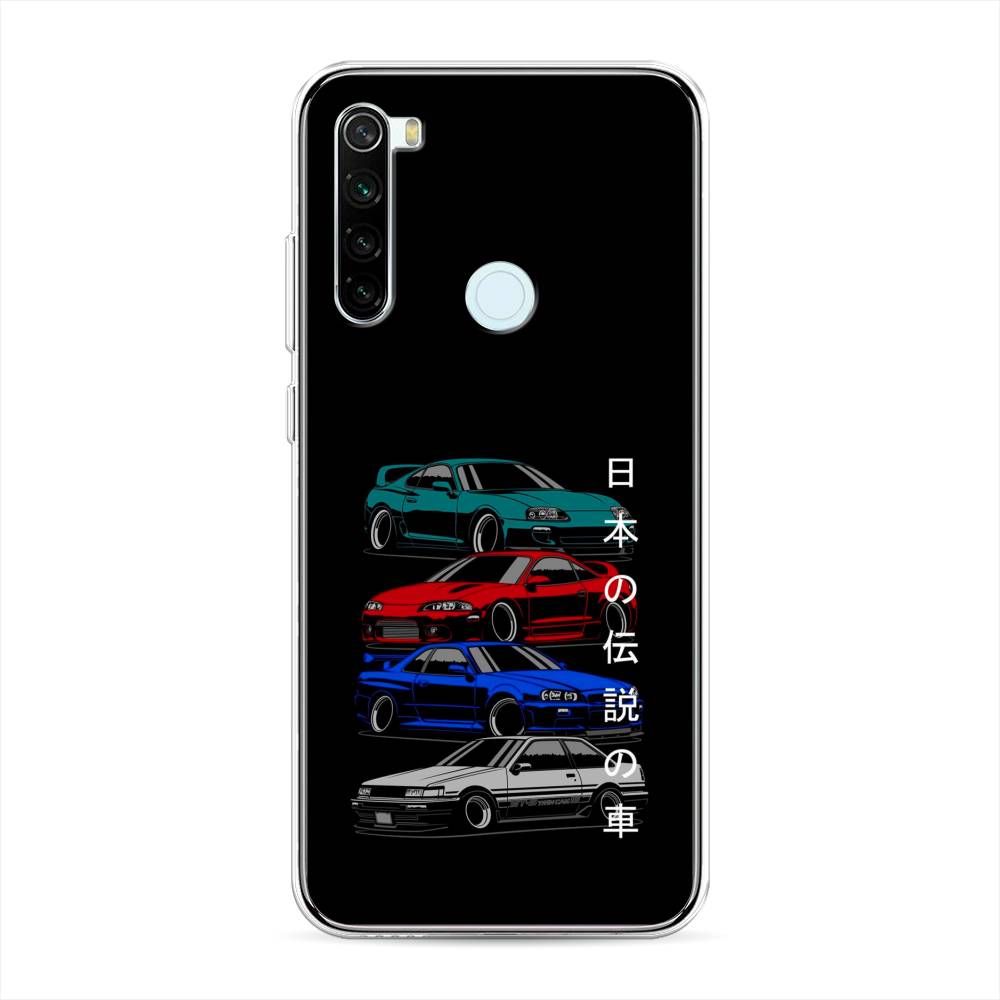 фото Чехол awog "jdm legend cars" для xiaomi redmi note 8t