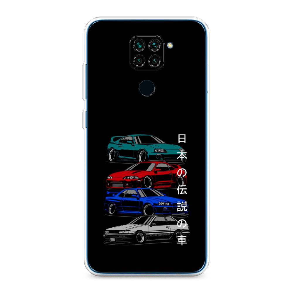 фото Чехол awog "jdm legend cars" для xiaomi redmi note 9