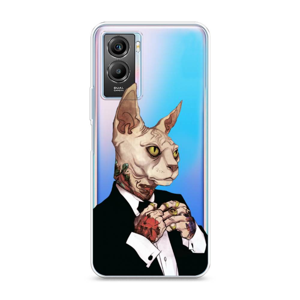 

Чехол Awog на Vivo Y55s 5G "Татуированный сфинкс", Разноцветный, 266150-7