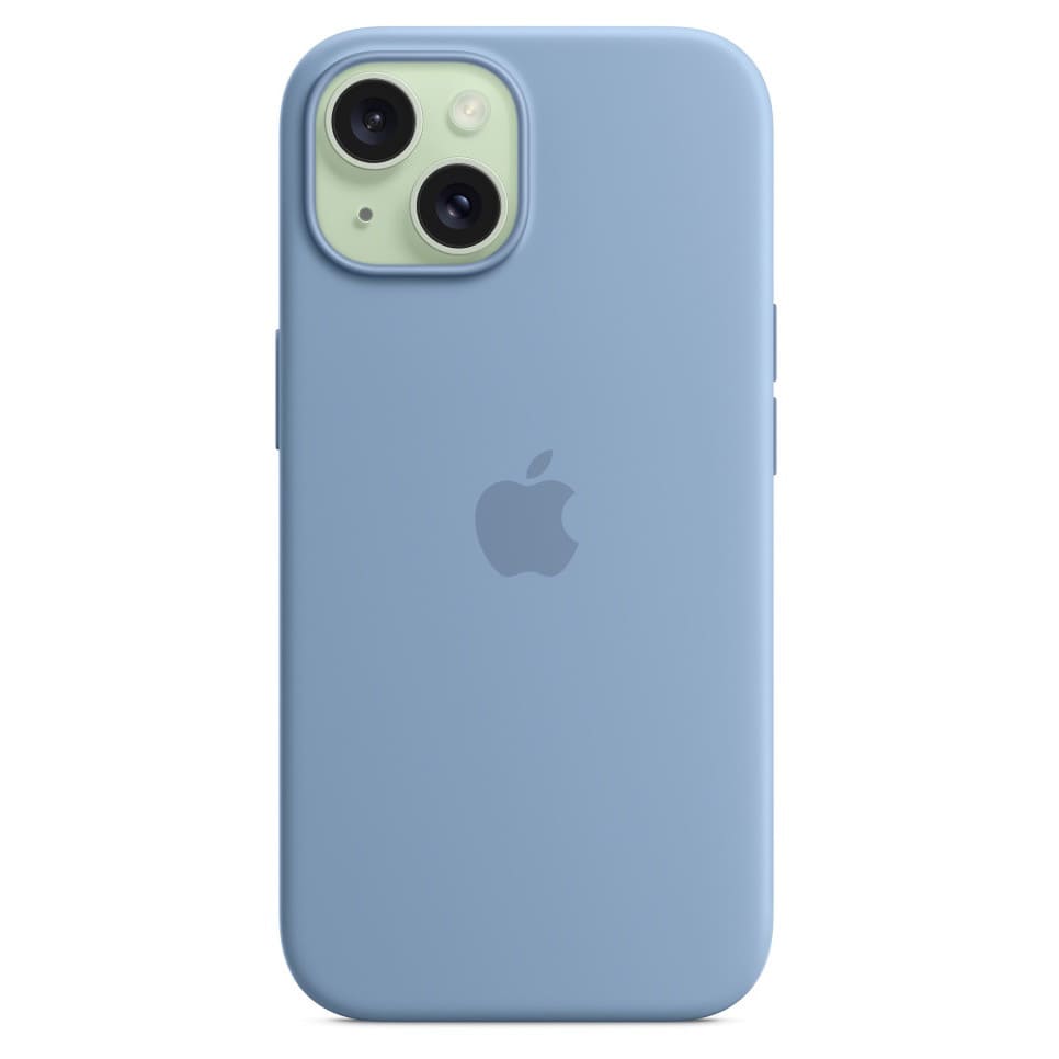 

Чехол Silicone Case MagSafe Iphone 15 Голубой