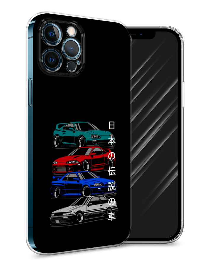 

Чехол Awog на Apple iPhone 12 Pro Max / Айфон 12 Pro Max "JDM Legend cars", Разноцветный, 12750-5