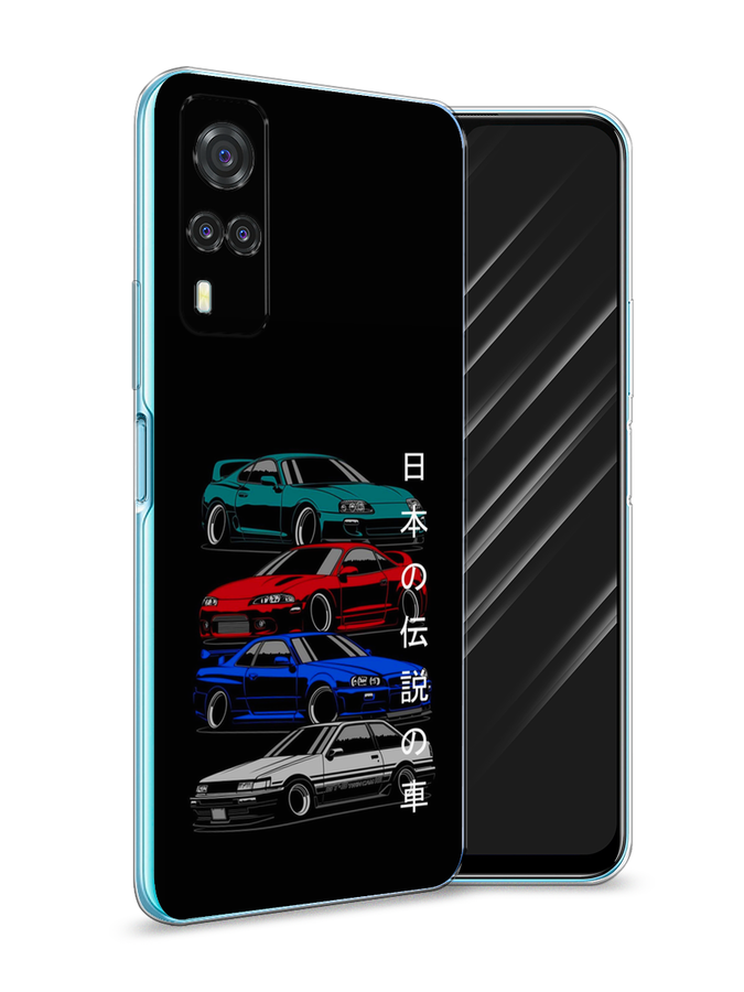 

Чехол Awog на Vivo Y31 "JDM Legend cars", Разноцветный, 263750-5