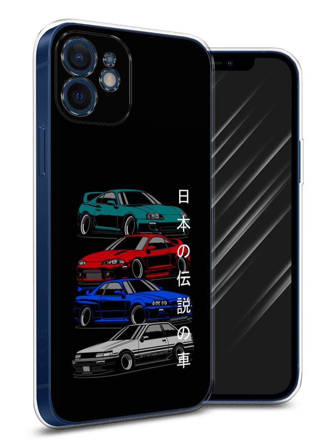 

Чехол Awog на Apple iPhone 12 mini / Айфон 12 mini "JDM Legend cars", Разноцветный, 12650-5