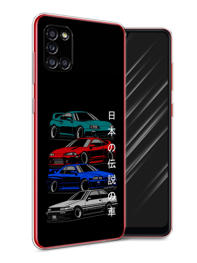 

Чехол Awog на Samsung Galaxy A31 / Самсунг A31 "JDM Legend cars", Разноцветный, 2100350-5