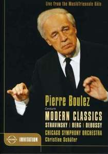 

Boulez Conducts Modern Classics, 1 DVD