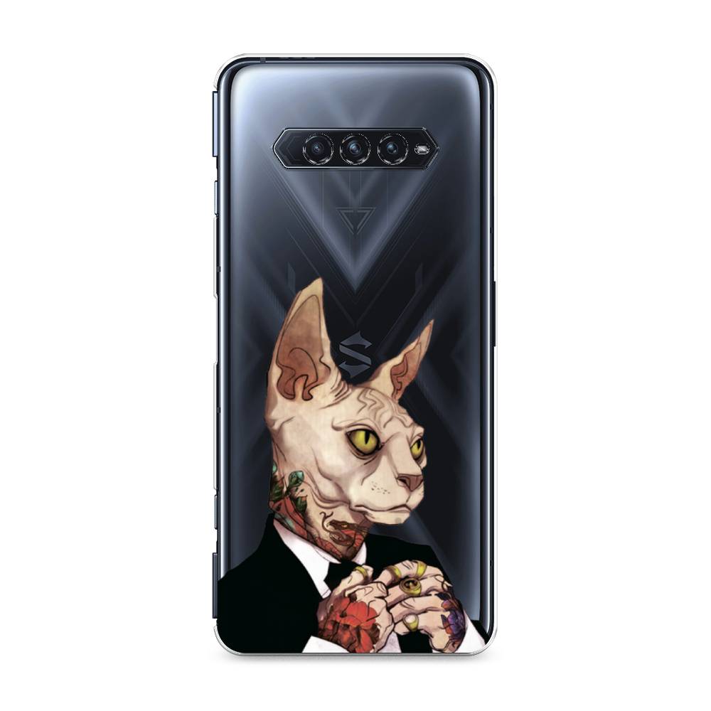 

Чехол Awog на Xiaomi Black Shark 4/4S/4S Pro/4 Pro "Татуированный сфинкс", Разноцветный, 311150-7