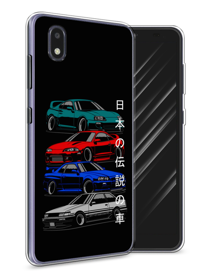 

Чехол Awog на ZTE Blade A3 (2020) / ЗТЕ Блэйд A3 (2020) "JDM Legend cars", Разноцветный, 133650-5