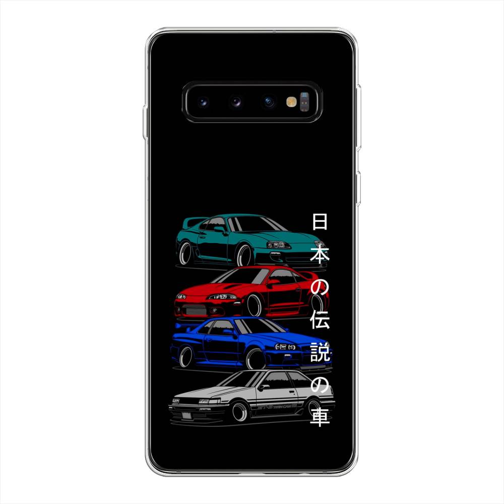 

Чехол Awog на Samsung Galaxy S10 + "JDM Legend cars", Разноцветный, 27150-5