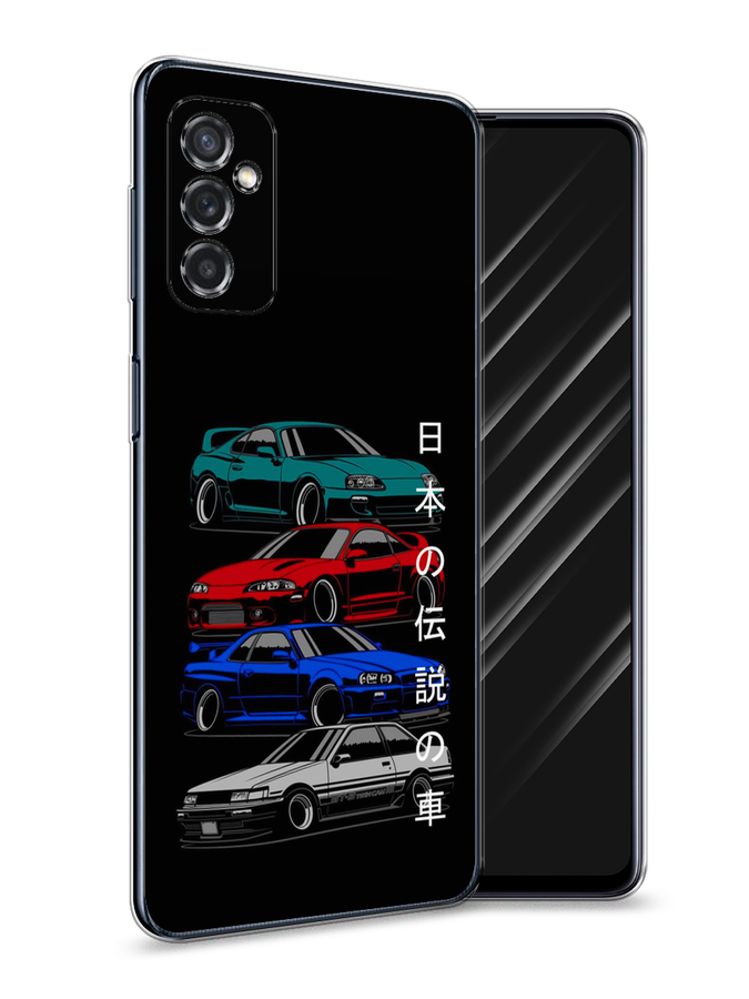 

Чехол Awog на Samsung Galaxy M52 / Самсунг M52 "JDM Legend cars", Разноцветный, 2104350-5