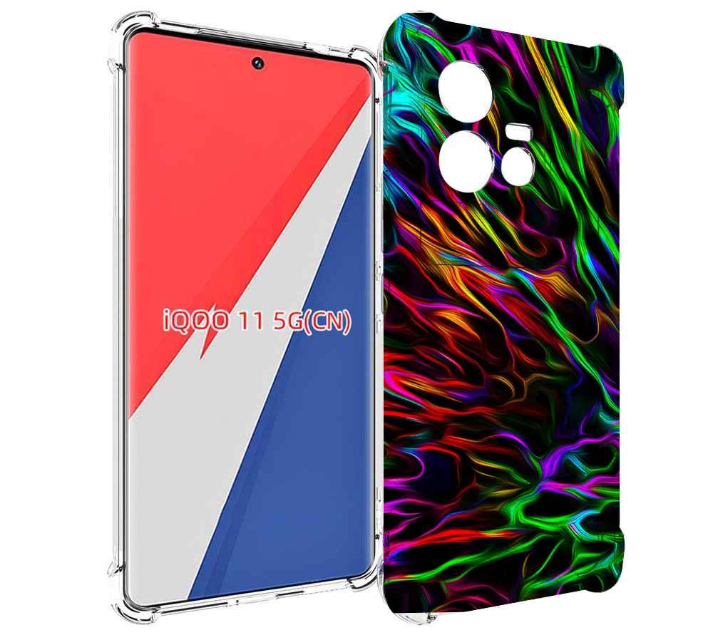 

Чехол MyPads Бензин для Vivo iQOO 11, Прозрачный, Tocco