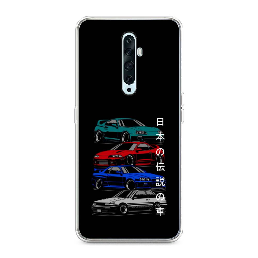 

Чехол Awog на Oppo Reno 2Z "JDM Legend cars", Разноцветный, 251850-5