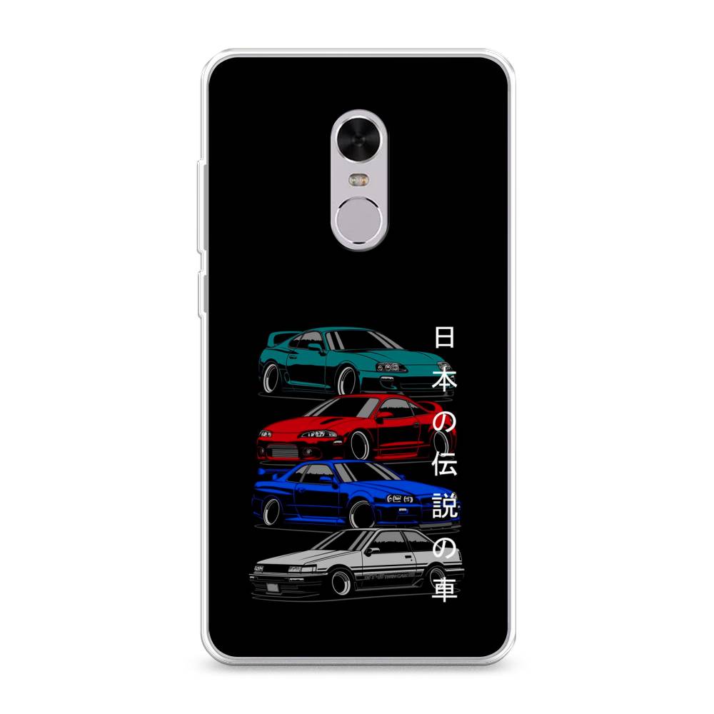 фото Чехол awog "jdm legend cars" для xiaomi redmi note 4