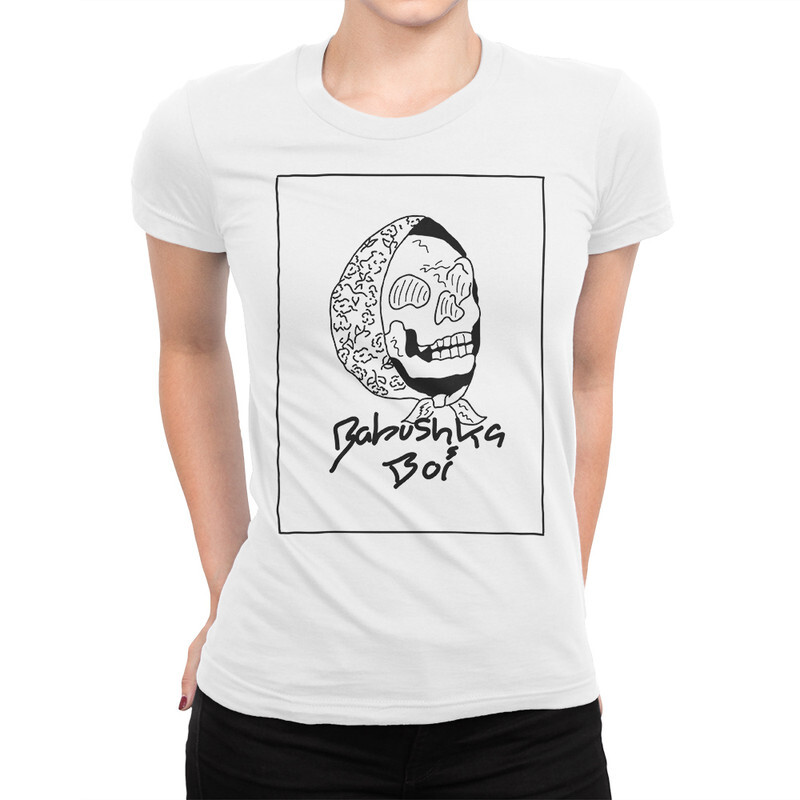 фото Футболка женская dream shirts asap rocky "babushka boi" 9899091111 белая m