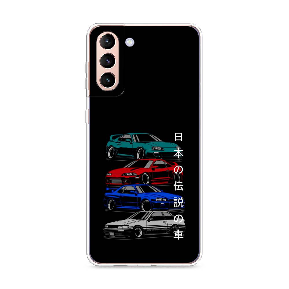 

Чехол Awog на Samsung Galaxy S21 + / Самсунг S21 + "JDM Legend cars", Разноцветный, 2102150-5