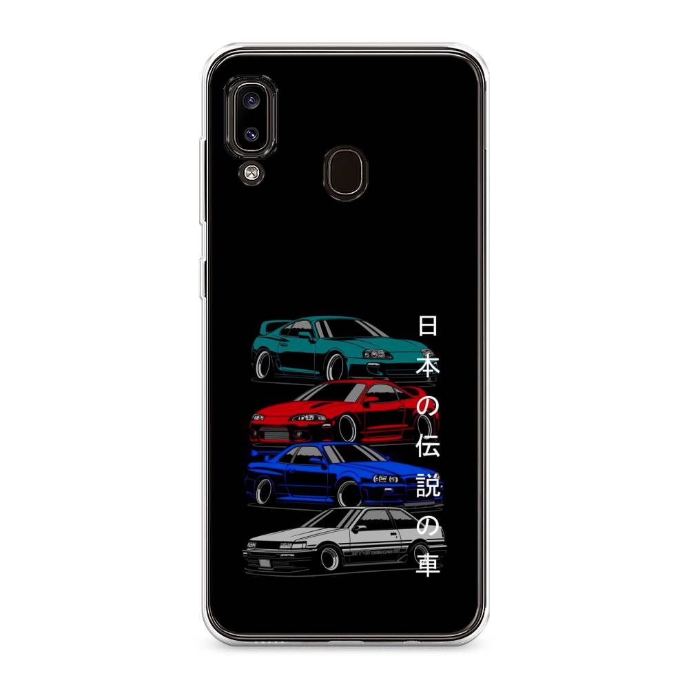 

Чехол Awog на Samsung Galaxy A30 "JDM Legend cars", Разноцветный, 27550-5