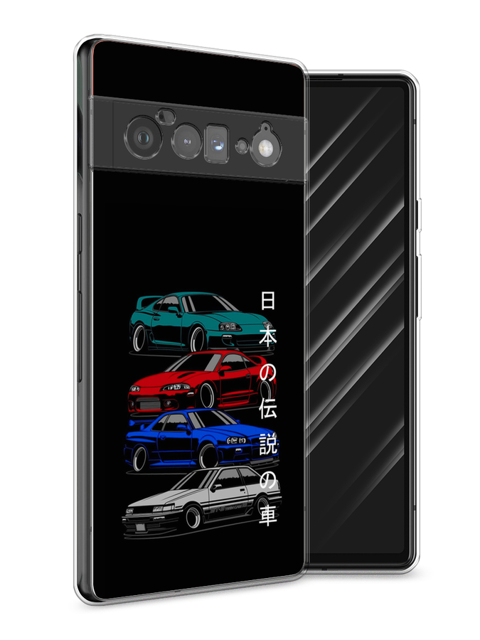 

Чехол Awog на Google Pixel 6 Pro "JDM Legend cars", Разноцветный, 270950-5