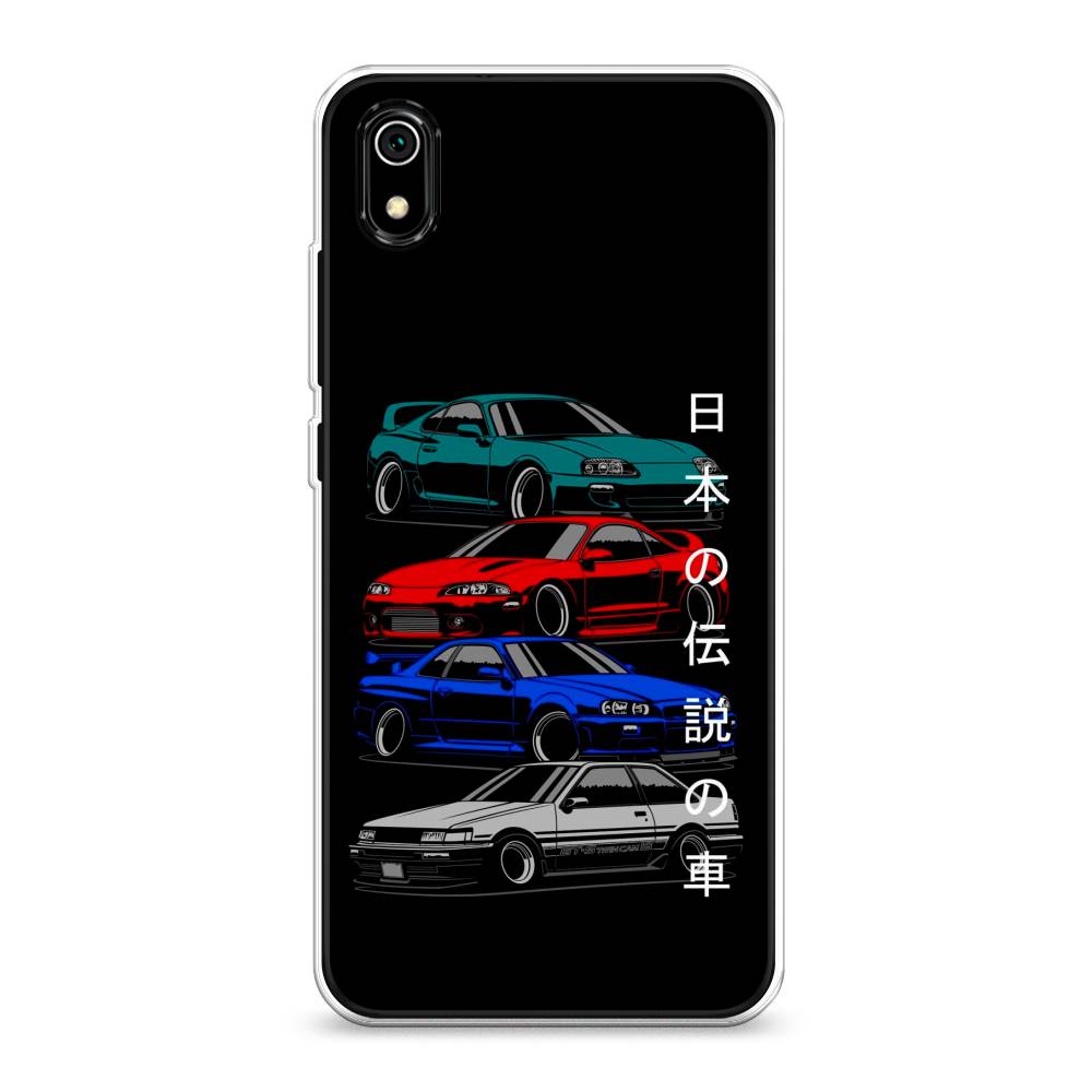 

Чехол Awog на Xiaomi Redmi 7A "JDM Legend cars", Разноцветный, 35450-5