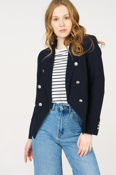 

Пиджак женский Vero Moda 10210165 синий 40, 10210165