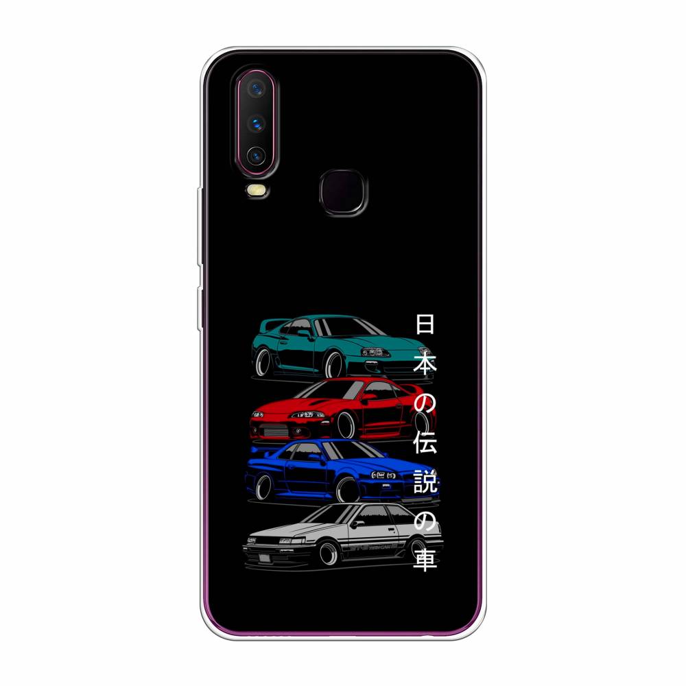 

Чехол Awog на Vivo Y17 "JDM Legend cars", Разноцветный, 261750-5