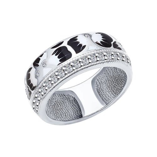 

Кольцо из серебра с фианитом р. 16 SOKOLOV 94011995, 94011995