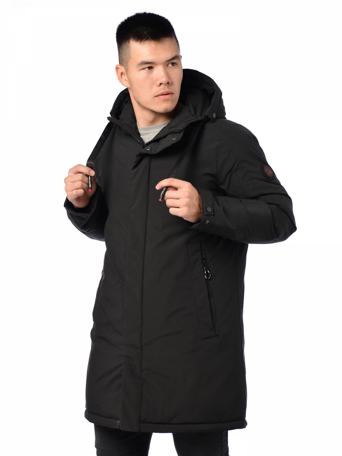 Зимняя куртка мужская Malidinu 3897 черная 48 RU