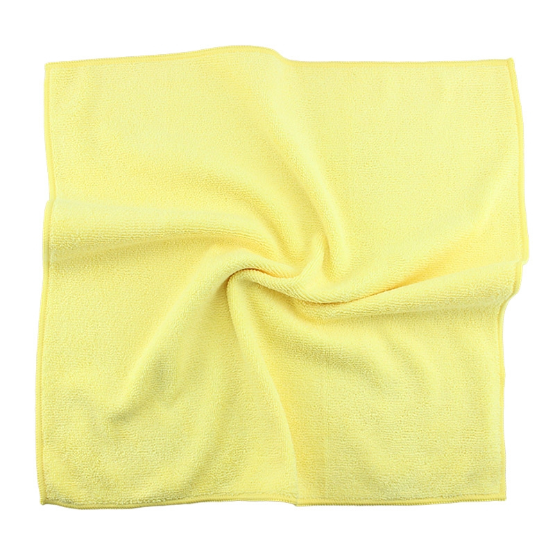 Микрофибра, СleanClear, Microfiber Yellow - Многоразовая полировальная салфетка 40*40 см