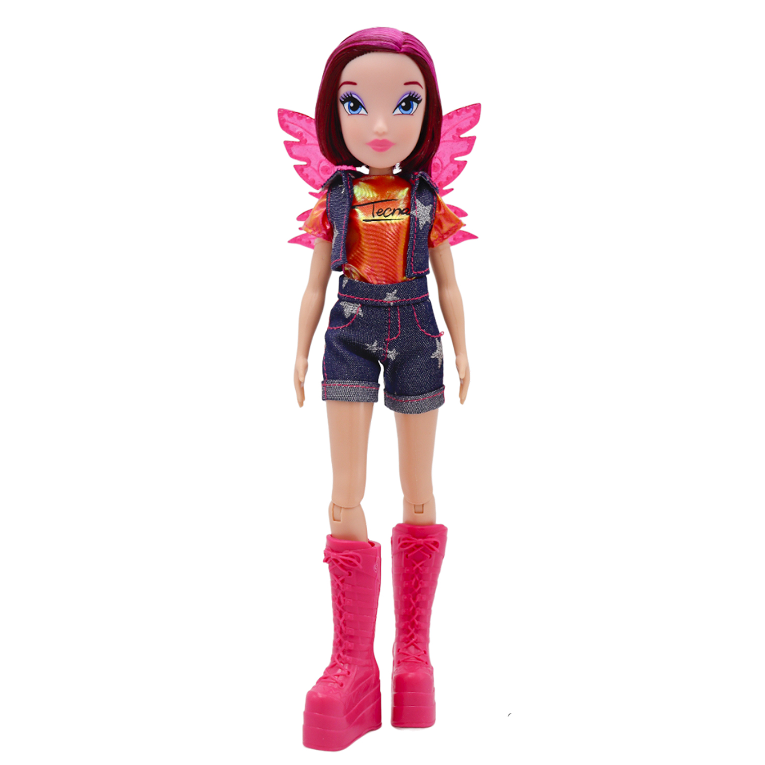 

Кукла Winx Club шарнирная Текна в шортах с крыльями, 24 см, IW01322206, IW01322206