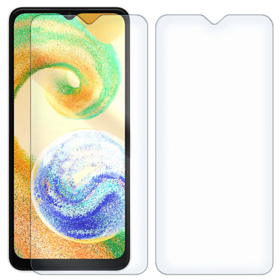 

Комплект из 2-x защитных гибридных стекол Krutoff для Samsung Galaxy A04s (A047)