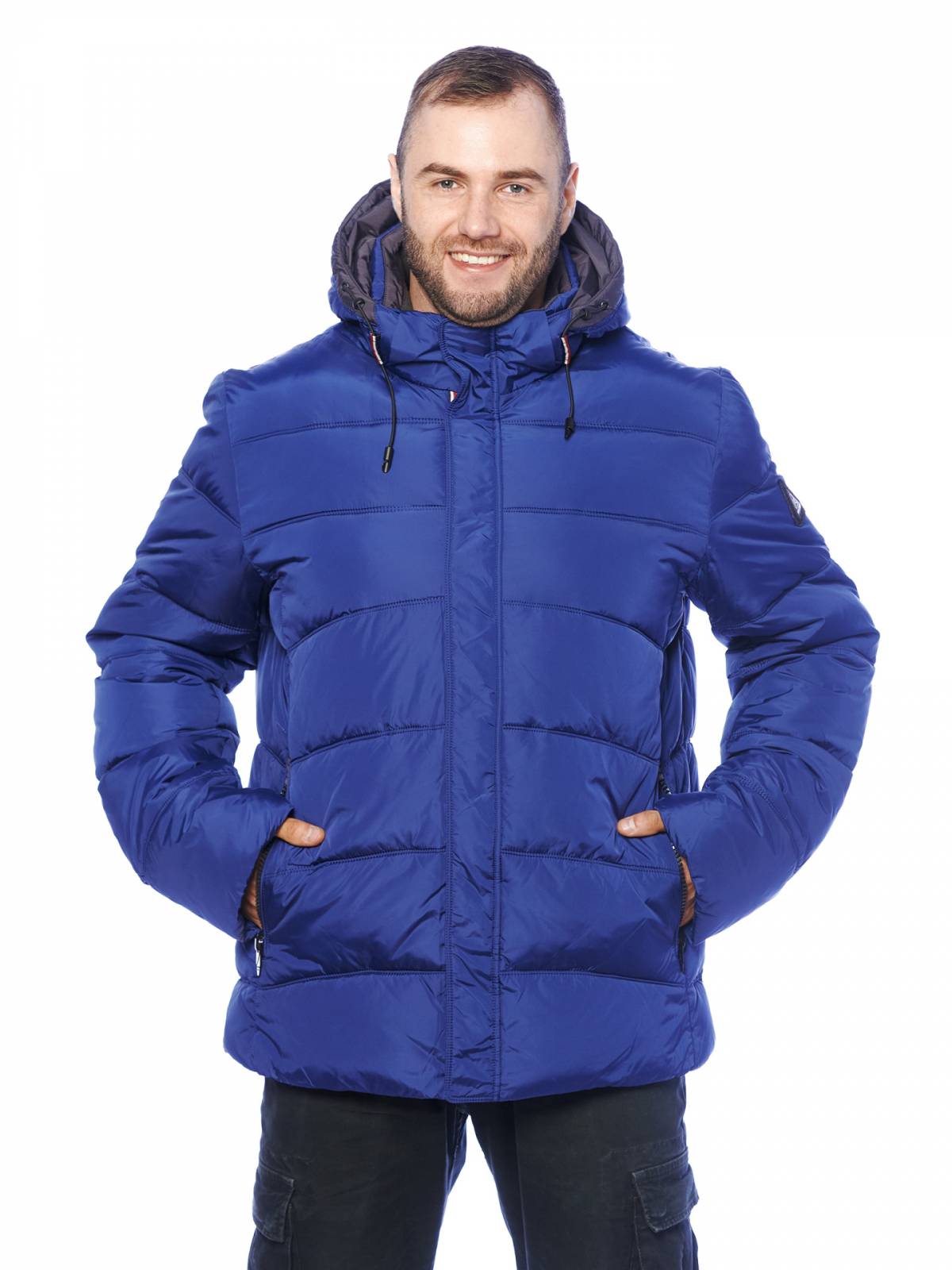 Зимняя куртка мужская Malidinu 4175 синяя 64 RU