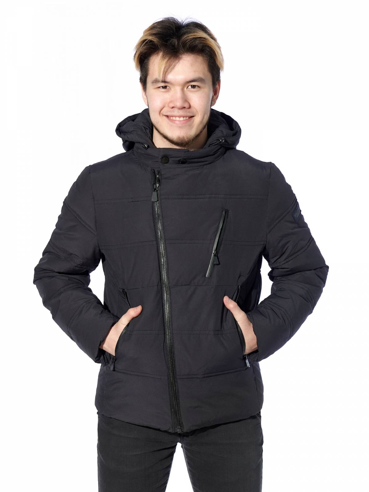 Зимняя куртка мужская Malidinu 4167 серая 48 RU
