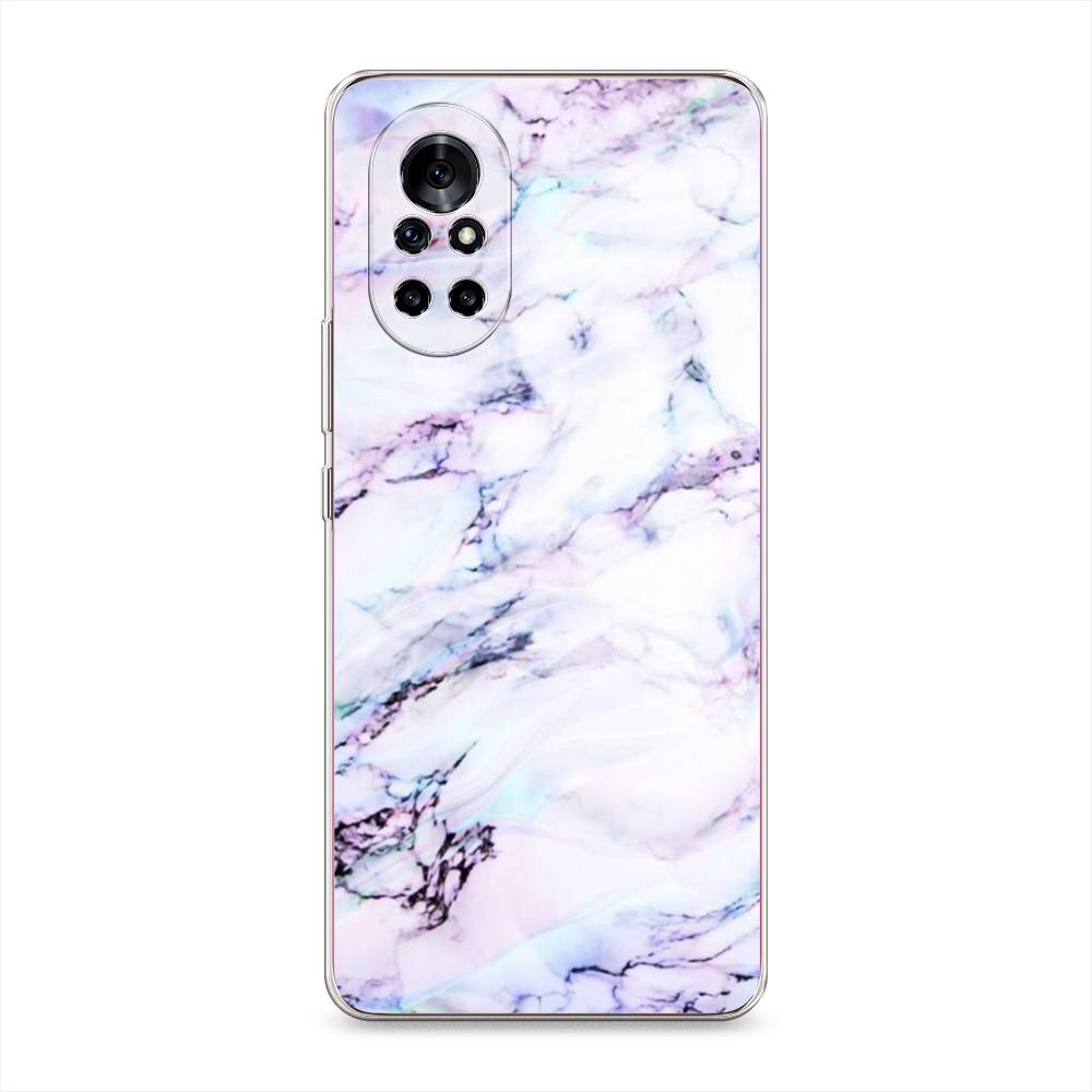 

Чехол на Honor V40 Lite "Радужный мрамор", Серый;фиолетовый, 6105750-3