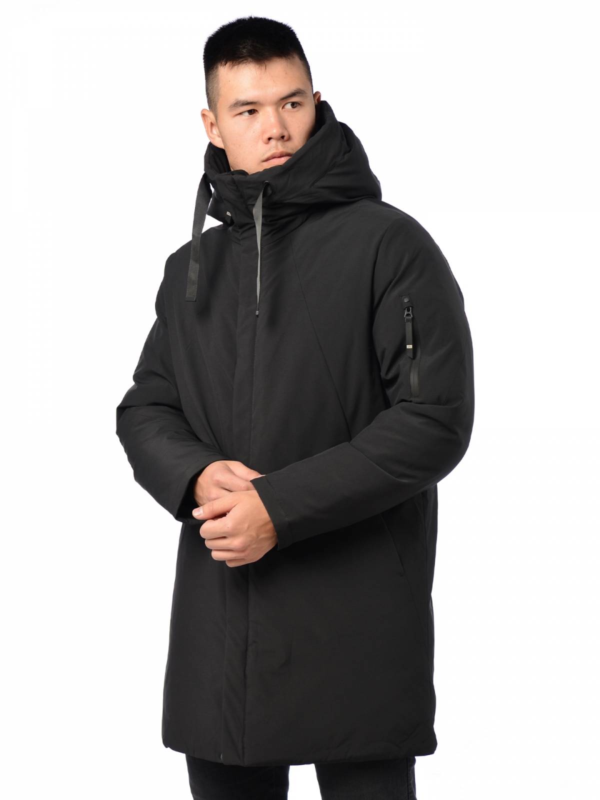 Зимняя куртка мужская Malidinu 3812 черная 52 RU