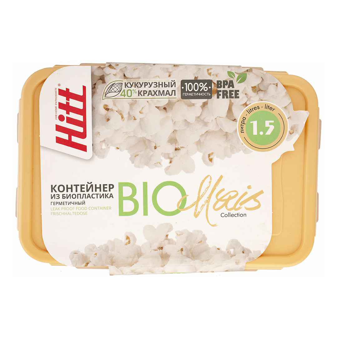 Контейнер для продуктов Hitt Bio Mais герметичный 15 л 346₽