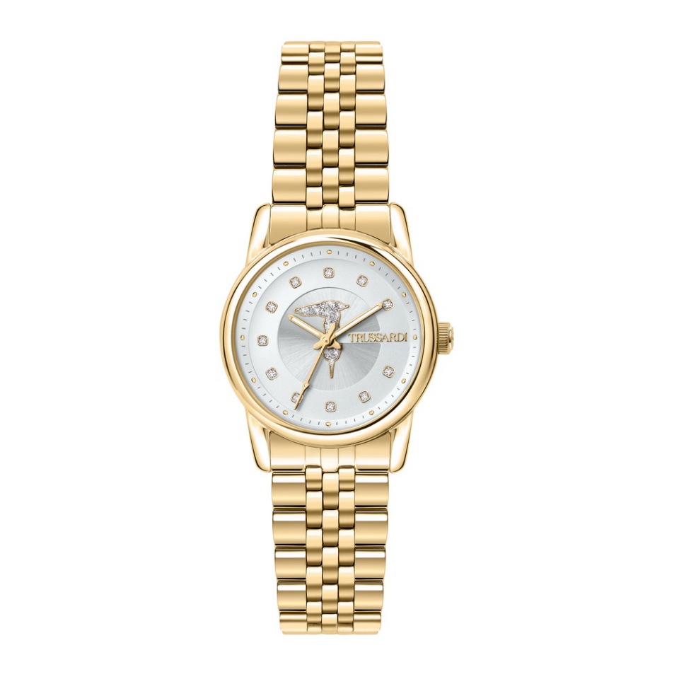 фото Наручные часы женские trussardi r2453150501золотистый