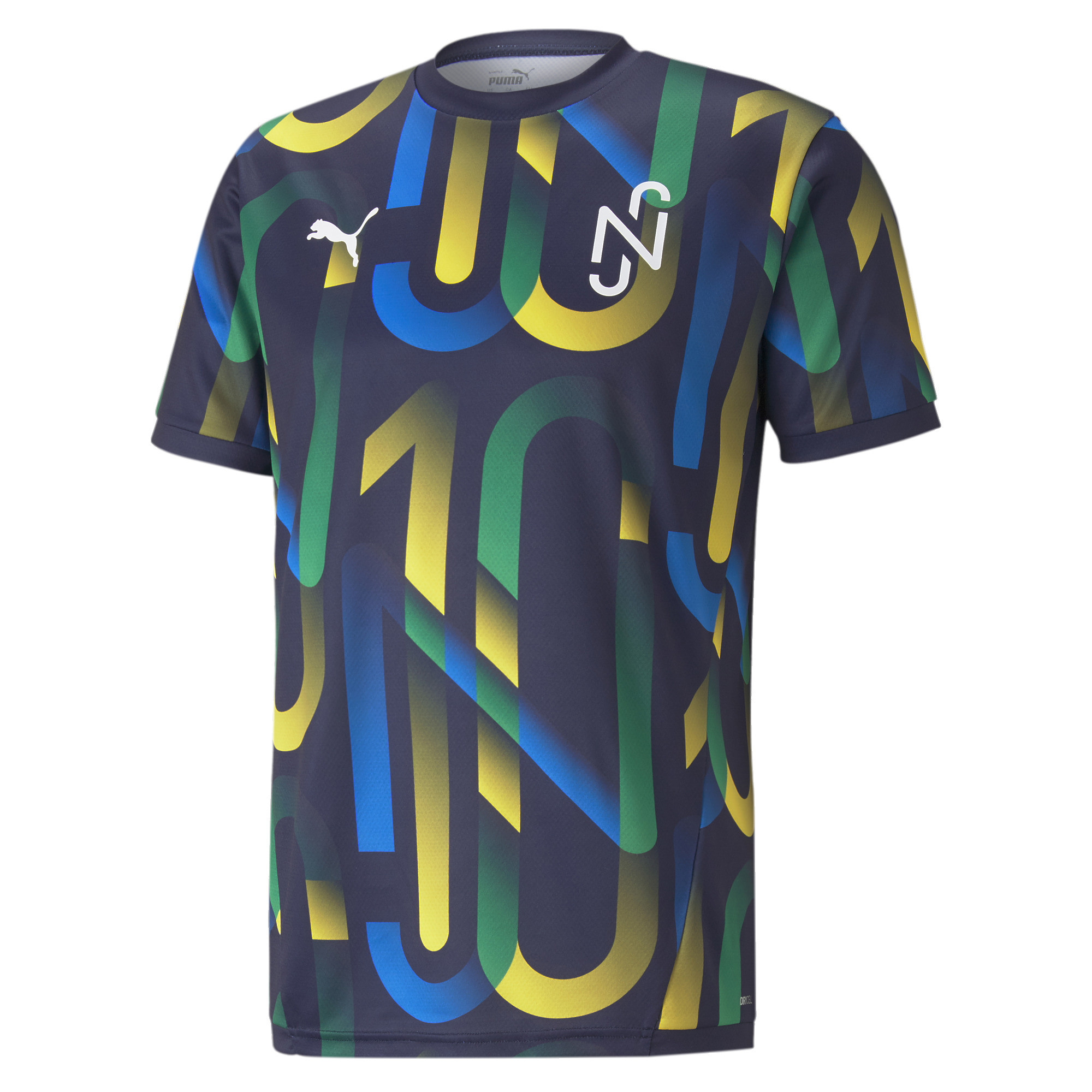 фото Футболка мужская neymar jr hero jersey peacoat-dandelion puma синяя xs